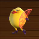 Jumping Fruits Symbol Lemon