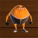 Jumping Fruits Symbol Orange